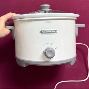 Proctor Silex White Slow Cooker